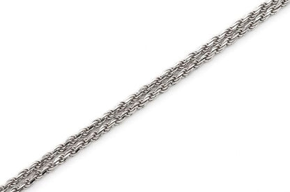 1.5MM Rope 14k Solid Gold Chain