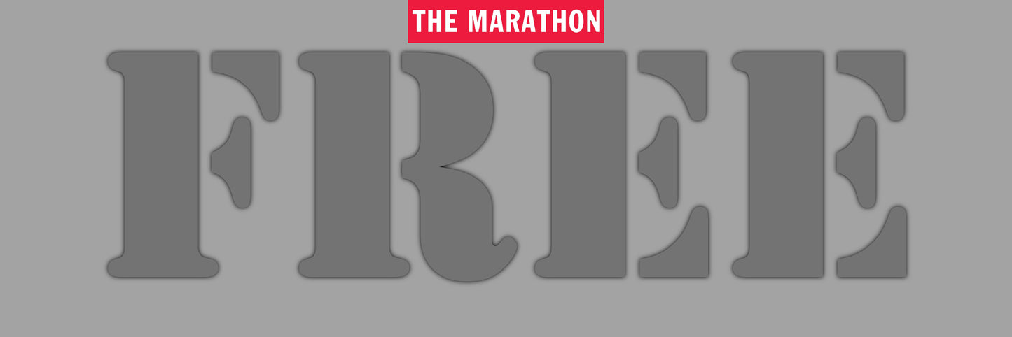 THE MARATHON FREE (STENCIL)