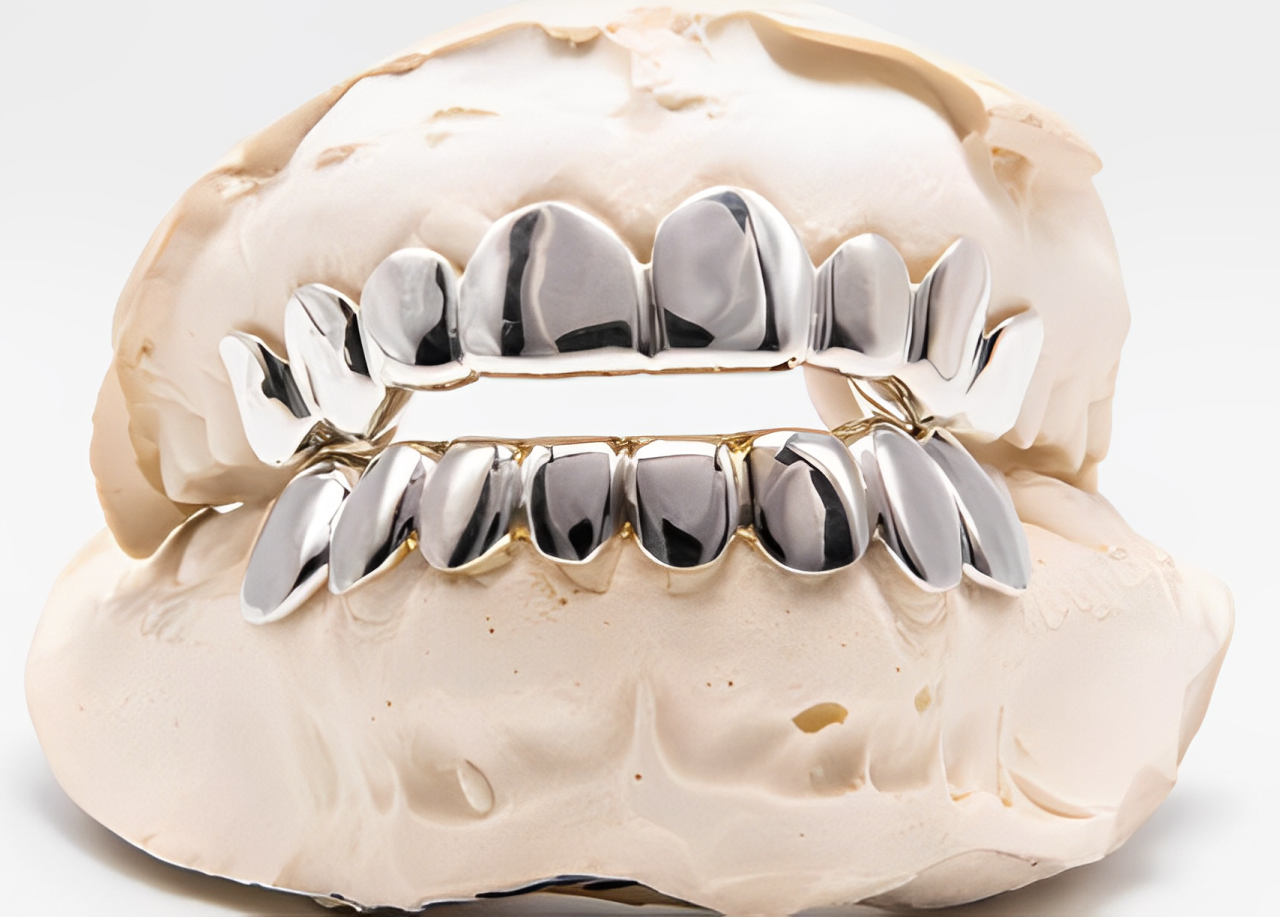 THE KODAK - WHITE GOLD 16 TEETH