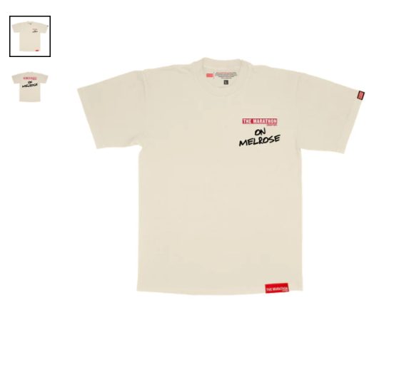 THE MARATHON ROOFTOP “ON MELROSE” T-SHIRT