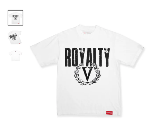 VINTAGE ROYALTY T-SHIRT - VINTAGE BLACK