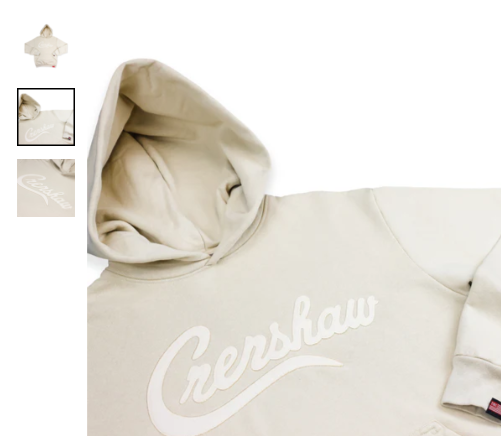 SPECIAL EDITION VINTAGE TWILL CRENSHAW HOODIE