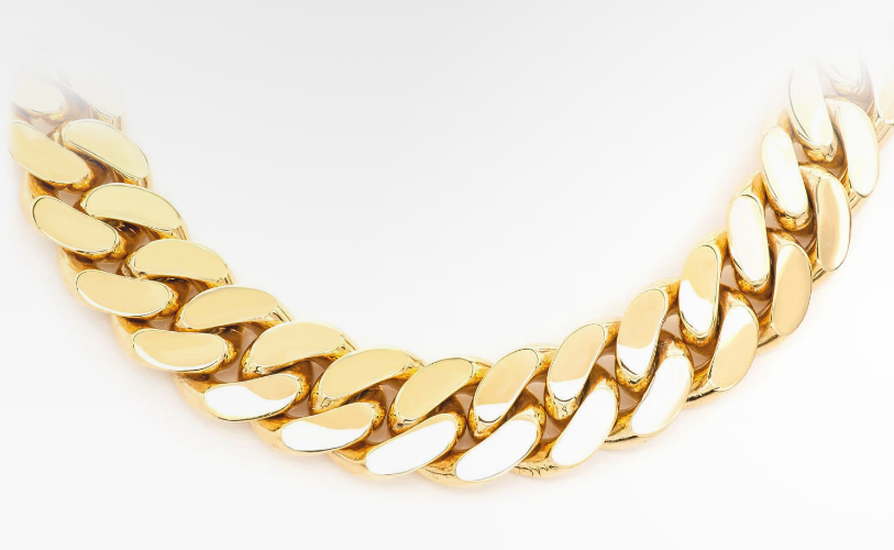 16MM MIAMI CUBAN 14K SOLID GOLD CHAIN