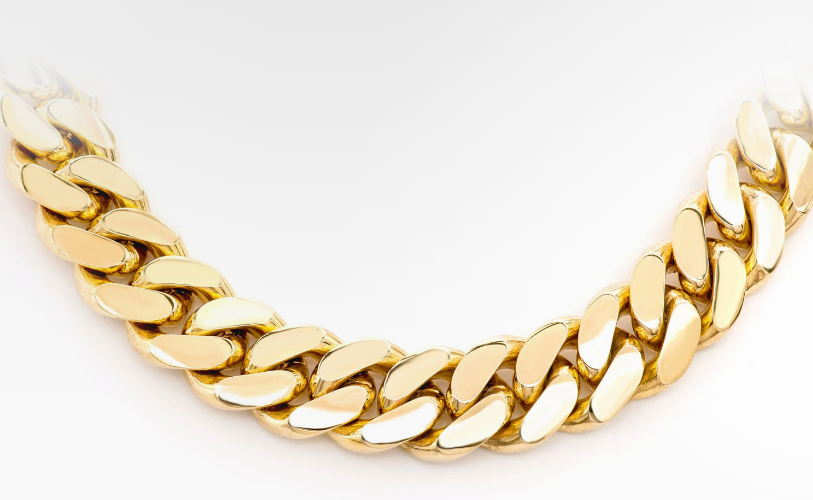 14MM MIAMI CUBAN - 14K SOLID GOLD CHAIN