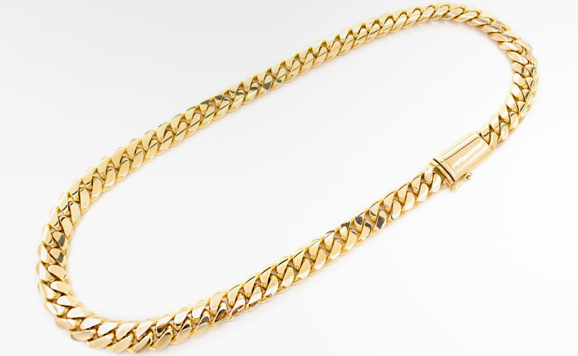 14MM MIAMI CUBAN - 14K SOLID GOLD CHAIN