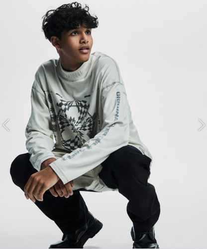 Full Shield Graphic Armour Tee (White)