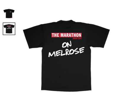 THE MARATHON ROOFTOP “ON MELROSE” T-SHIRT