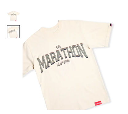 MARATHON CLOTHING BEVELED T-SHIRT