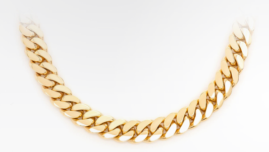 8MM MIAMI CUBAN 14K SOLID GOLD CHAIN