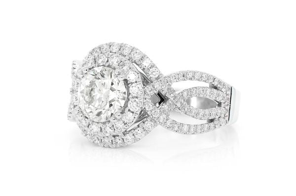 1.20ct Round Solitaire - Diamond Engagement Ring - All Natural